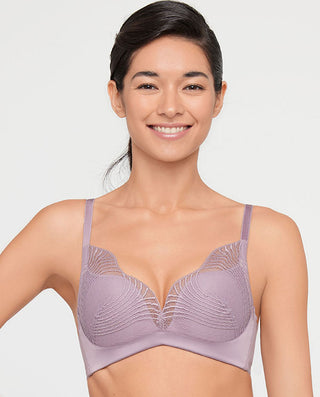 Aimer Vietnam - Aimer Wireless Push-up Molded Breathable Bra Bra:  EAC173191-7VJ Size: A75, A80, B70, B75, B80, C70, C75,C80 Panties:  EAC223191-7VJ Size: S, S/M, M