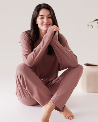 Aimer Medium Thickness Velvet Pajamas Set