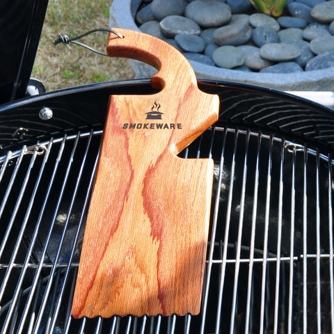 Grill Cleaner Made From Wood