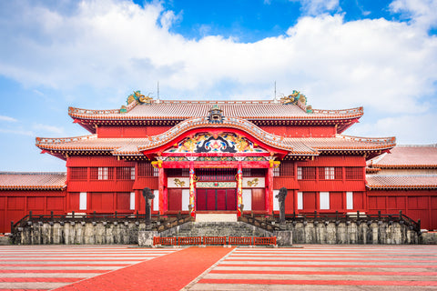 Shuri castle in Naha, Okinawa