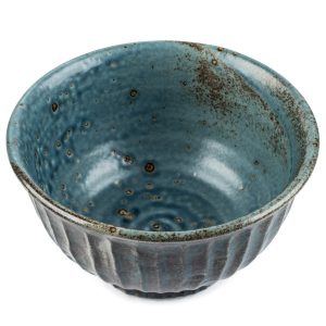 Blue Wabi Sabi Premium Japanese Donburi Bowl
