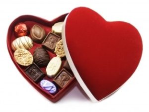 Valentines Day chocolate