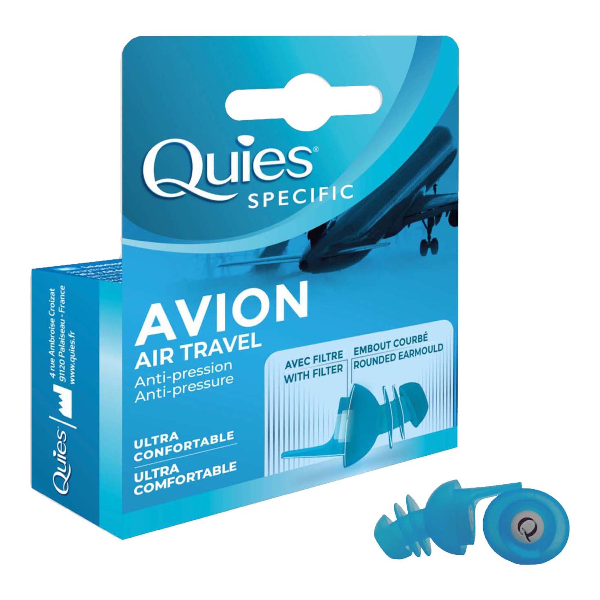 Boules Quies Ear Plugs 3-Pack 