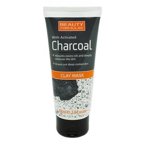 beauty formulas charcoal clay mask