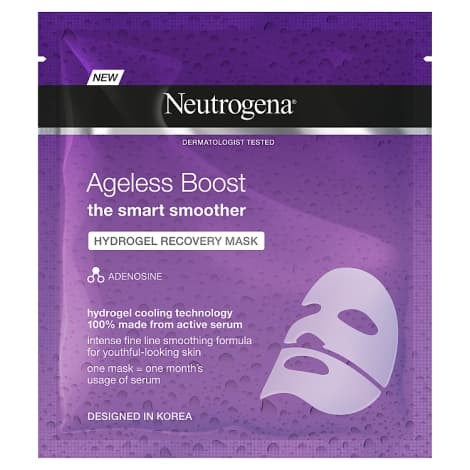 Neutrogena ageless hydrogel recovery mask