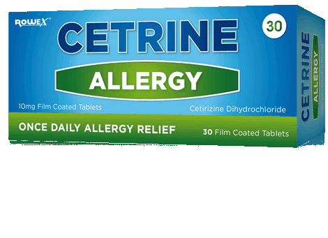 Cetrine Allergy 10mg Film-Coated Tablets (30)