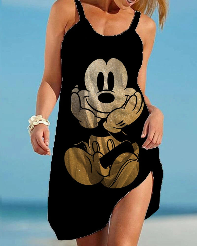 Sleek Summer Sling Dress for Beach Days