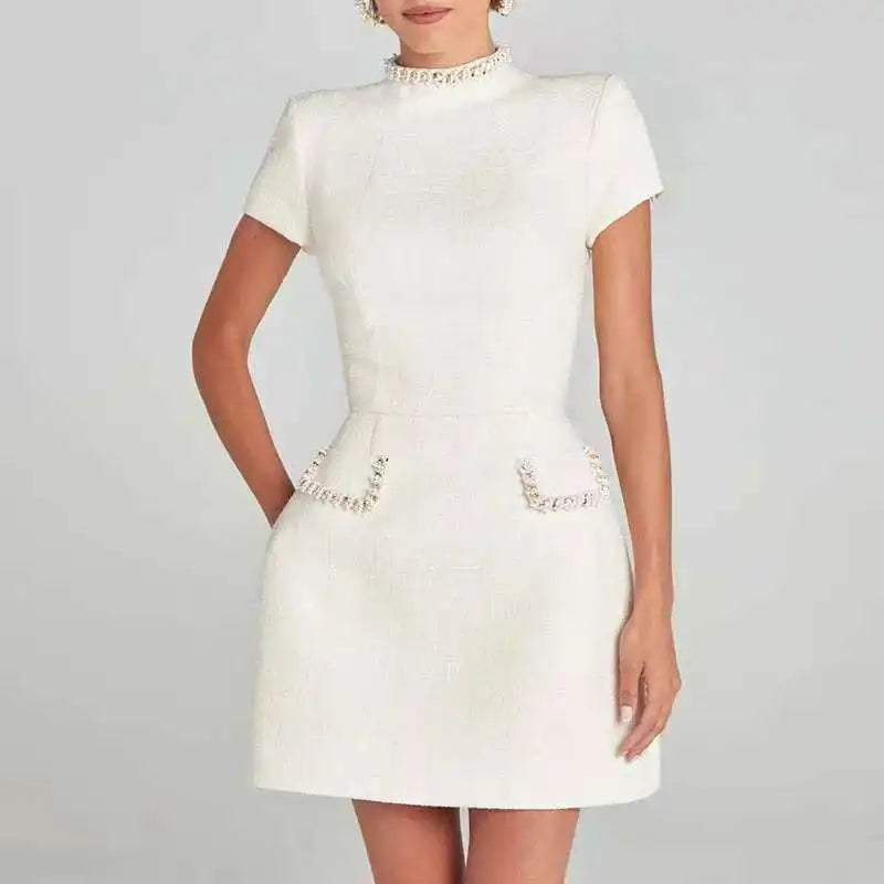 Short-sleeved White