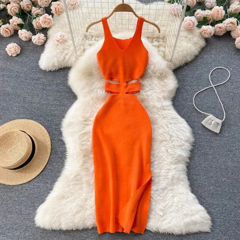 Sexy Cut Out Bodycon Dress for Summer Parties