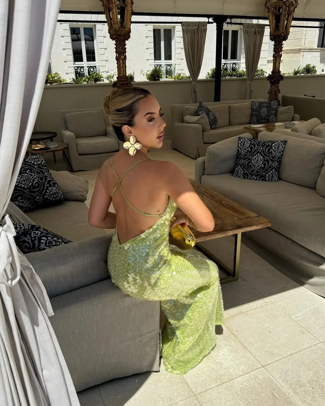 Elegant Off-Shoulder Summer Evening Maxi Dress