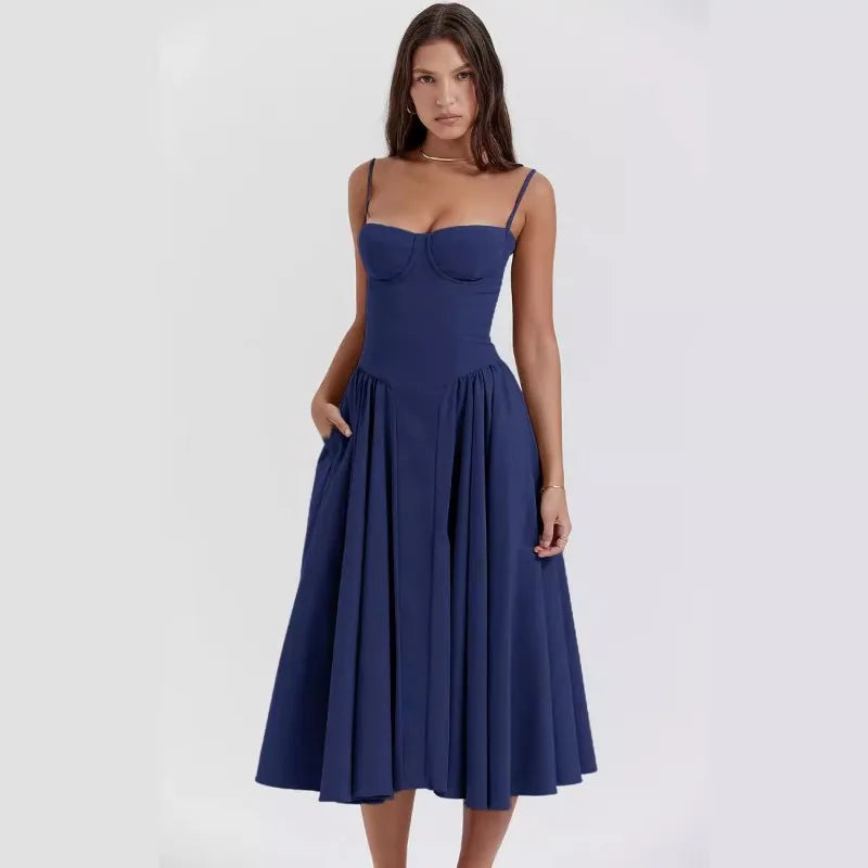 Chic Sleeveless Maxi Dress for Effortless Style
