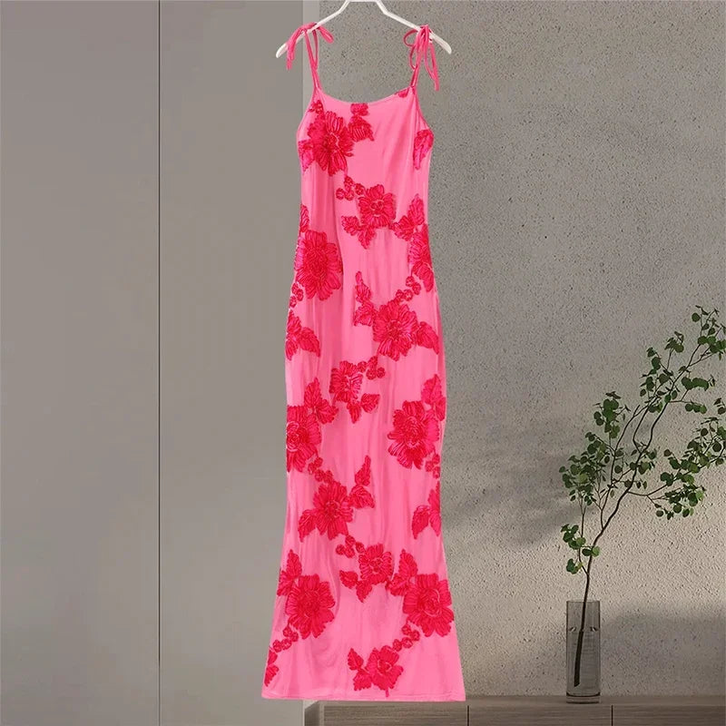 Sling Dress Red
