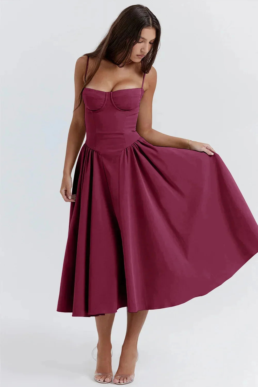 Plum red