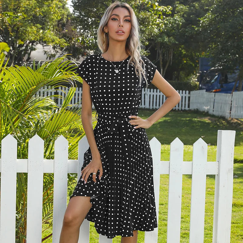 black dress