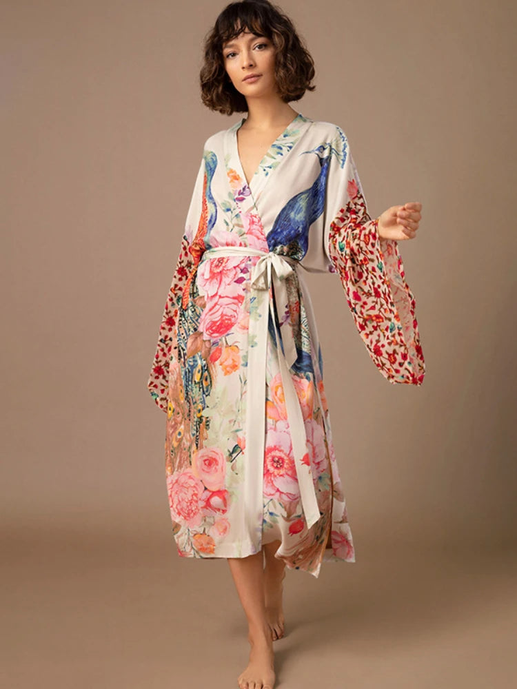 Catchy Beach Kimono Cover Up for Women