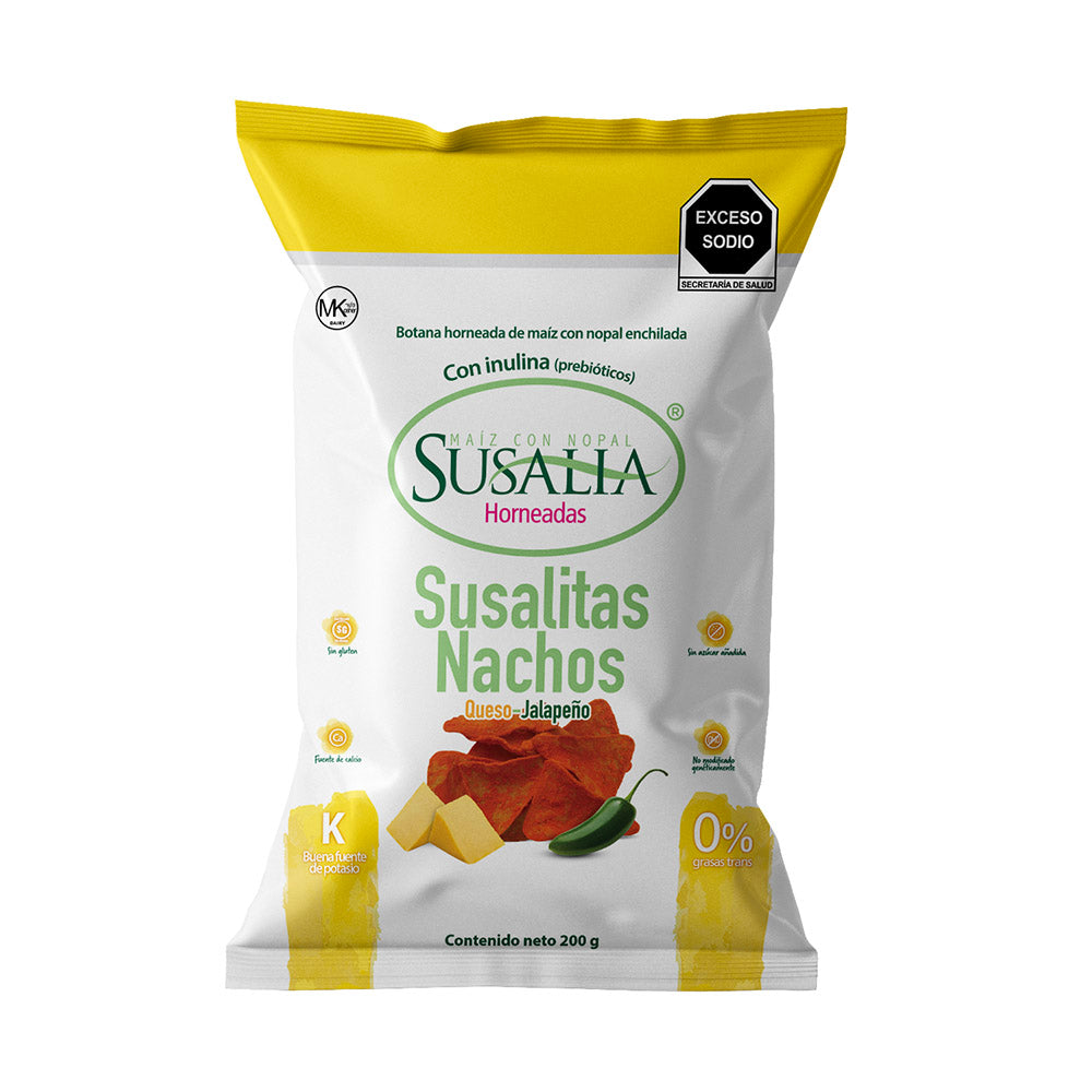 Susalia Sualitas Nachos Sabor Queso Jalapeño – Mr Sabor