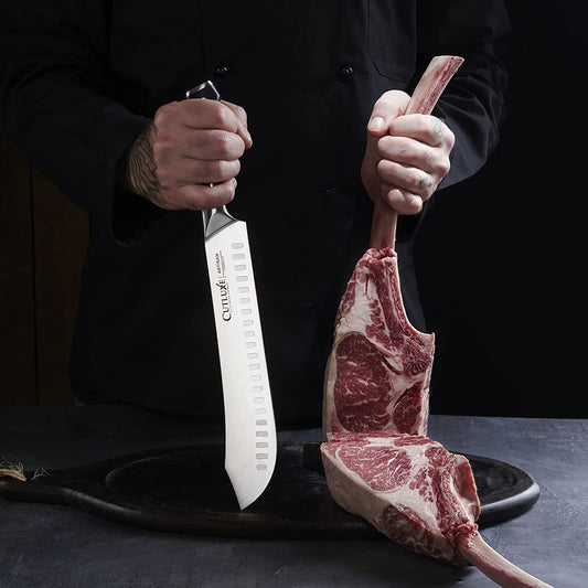 Cutluxe 12 Slicing Carving Knife, Brisket Knife – Artisan Series