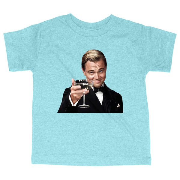 Triblend Toddler The Great Gatsby T-Shirt - Leonardo DiCaprio T-Shirt - Ecart