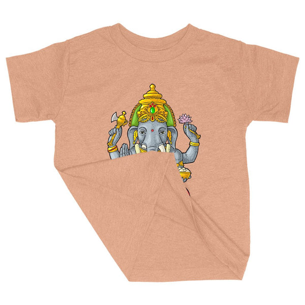 Triblend Toddler Ganesh T-Shirt - Hindu T-Shirts - Ecart