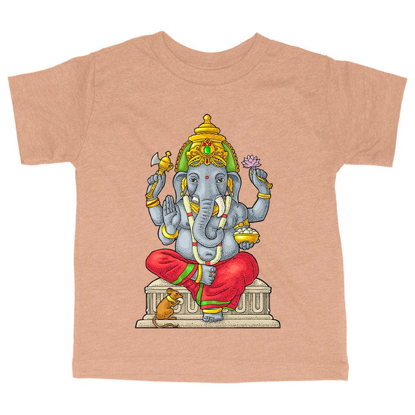 Triblend Toddler Ganesh T-Shirt - Hindu T-Shirts - Ecart