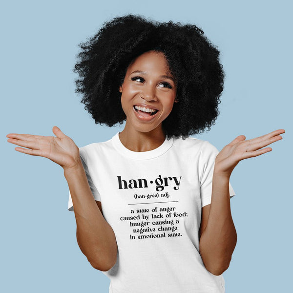 Heavy Cotton Hangry Definition T-Shirt - Ecart