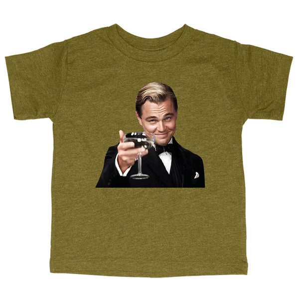 Triblend Toddler The Great Gatsby T-Shirt - Leonardo DiCaprio T-Shirt - Ecart