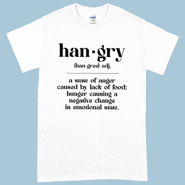 Heavy Cotton Hangry Definition T-Shirt - Ecart