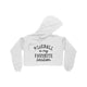 Baseball Season Women's Cropped Fleece Hoodie - Ecart