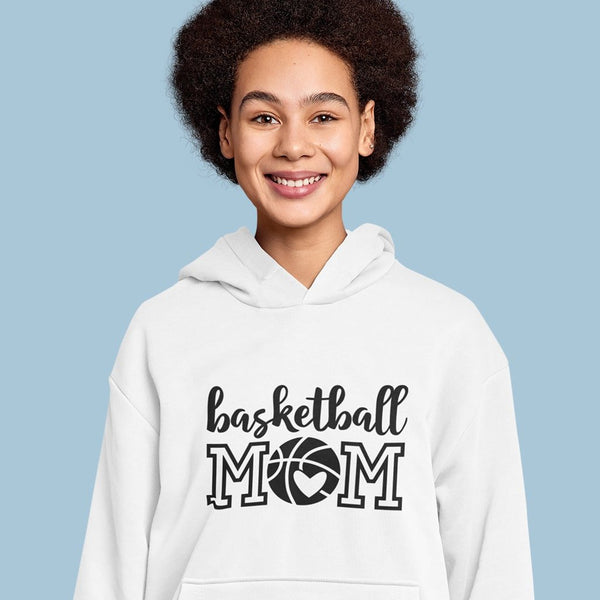 Basketball Mom Women's Heavy Blend Hoodie - Ecart