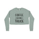 Coffee Before Talkie Women's Cropped Fleece Sweatshirt