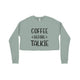 Coffee Before Talkie Women's Cropped Fleece Sweatshirt - Ecart