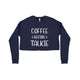 Coffee Before Talkie Women's Cropped Fleece Sweatshirt - Ecart