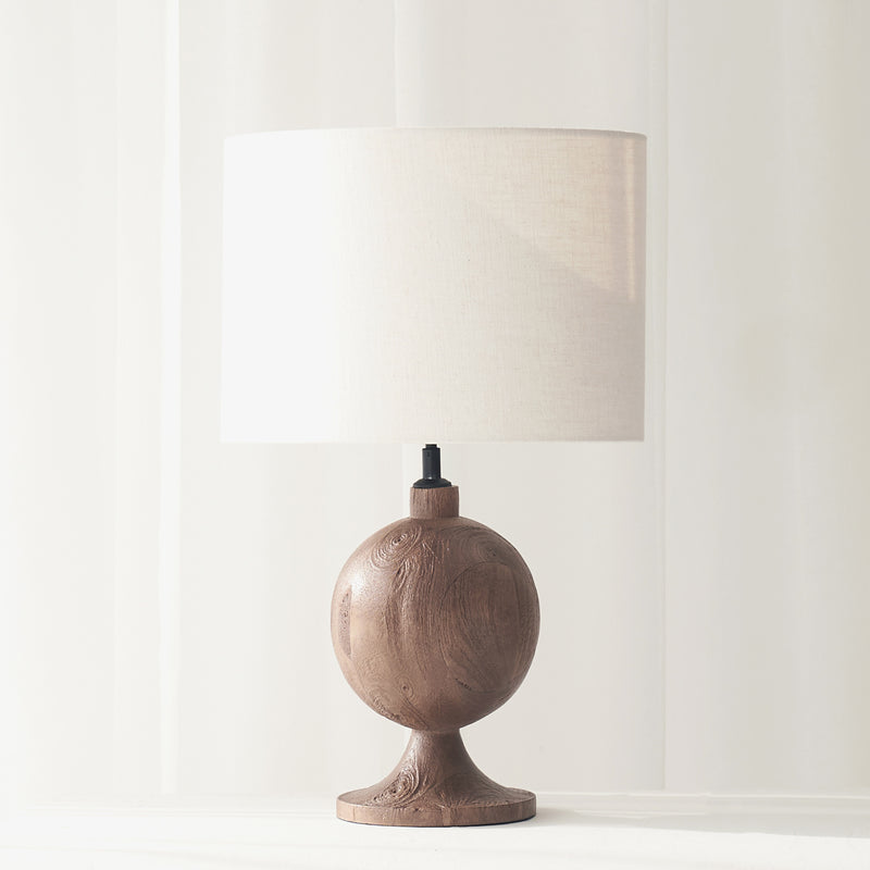 brown ceramic lamp base