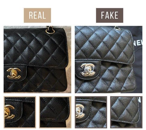 How to spot a fake designer handbag