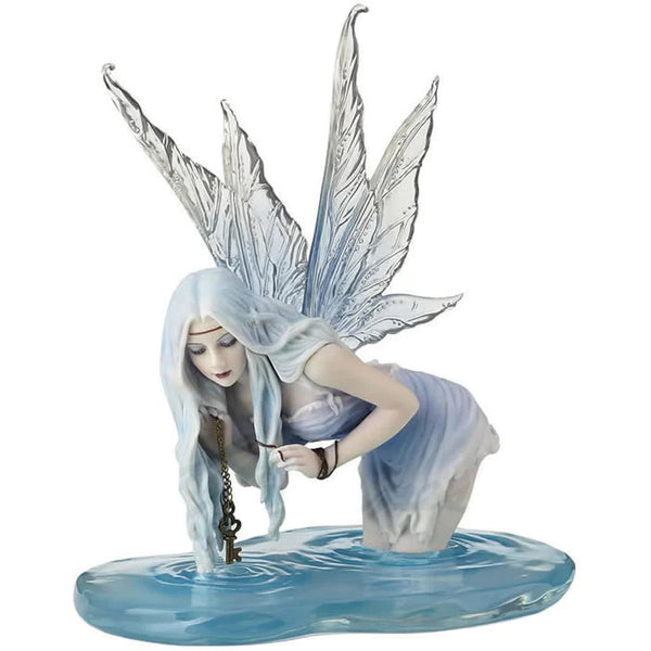 Fairy Statue "Fishing for Riddles"