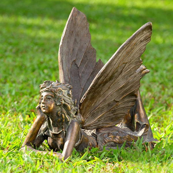 Fairy at Rest Garden Statue
