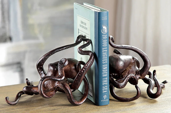 Octopus Bookends