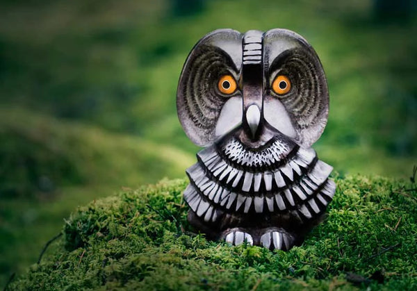 Crystal Owl Sculpture