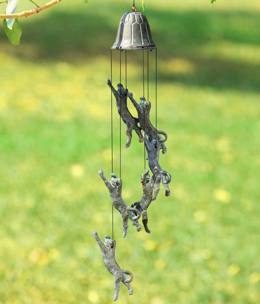 Cat Wind Chime by San Pacific International/SPI Home — AllSculptures