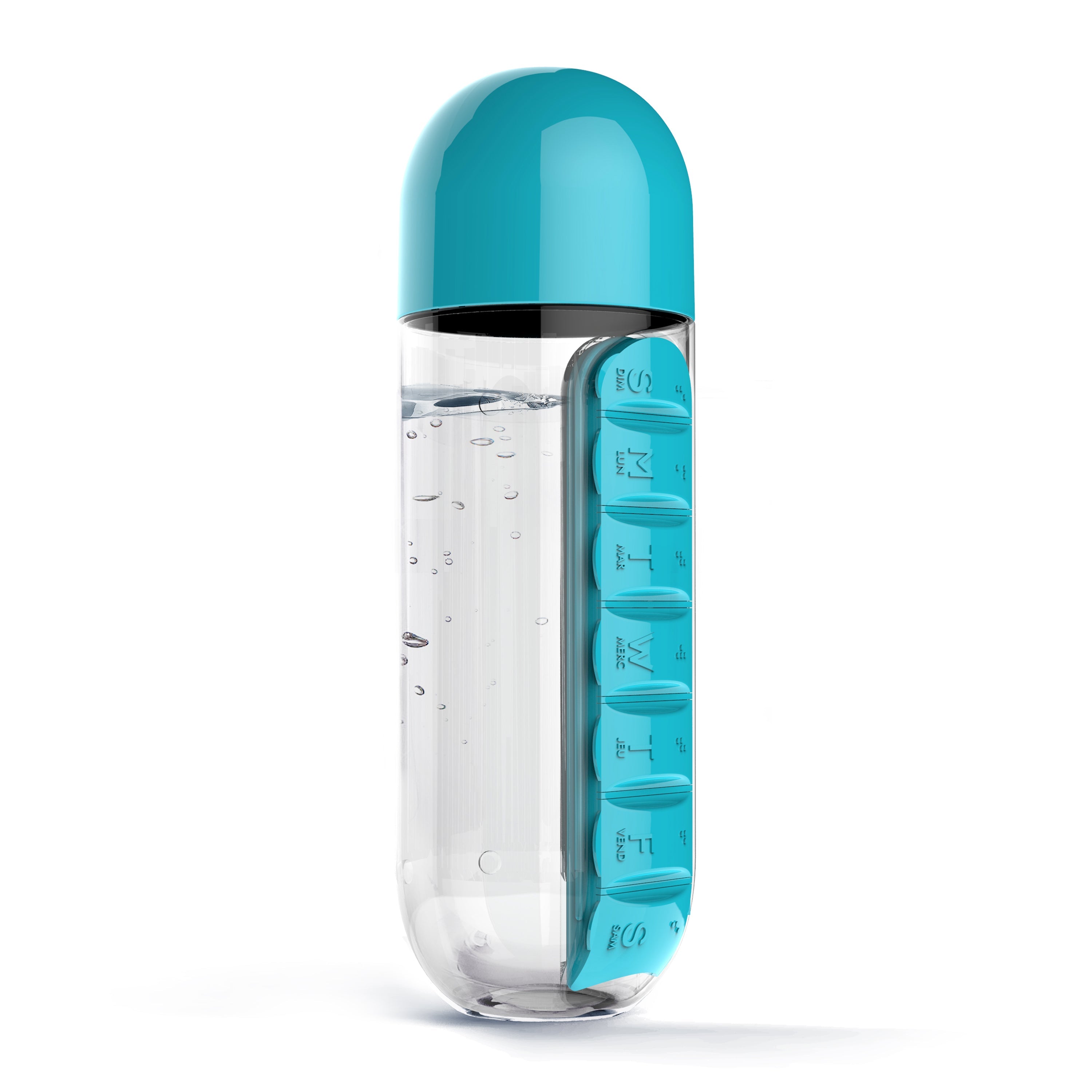 Teal Pill Bottle by ASOBU®-image-1