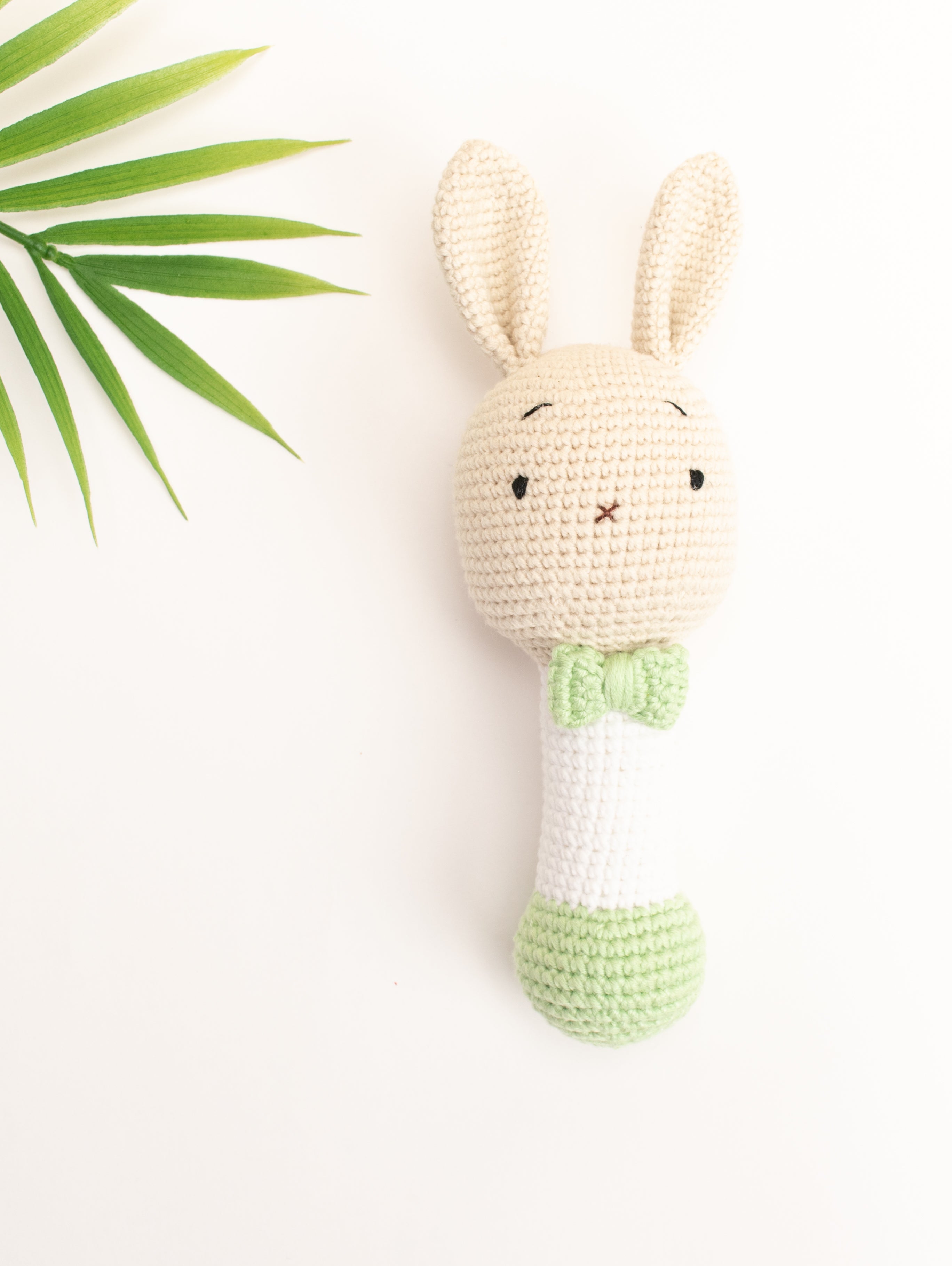 Crochet Rattle / Luke the bunny by Little Moy