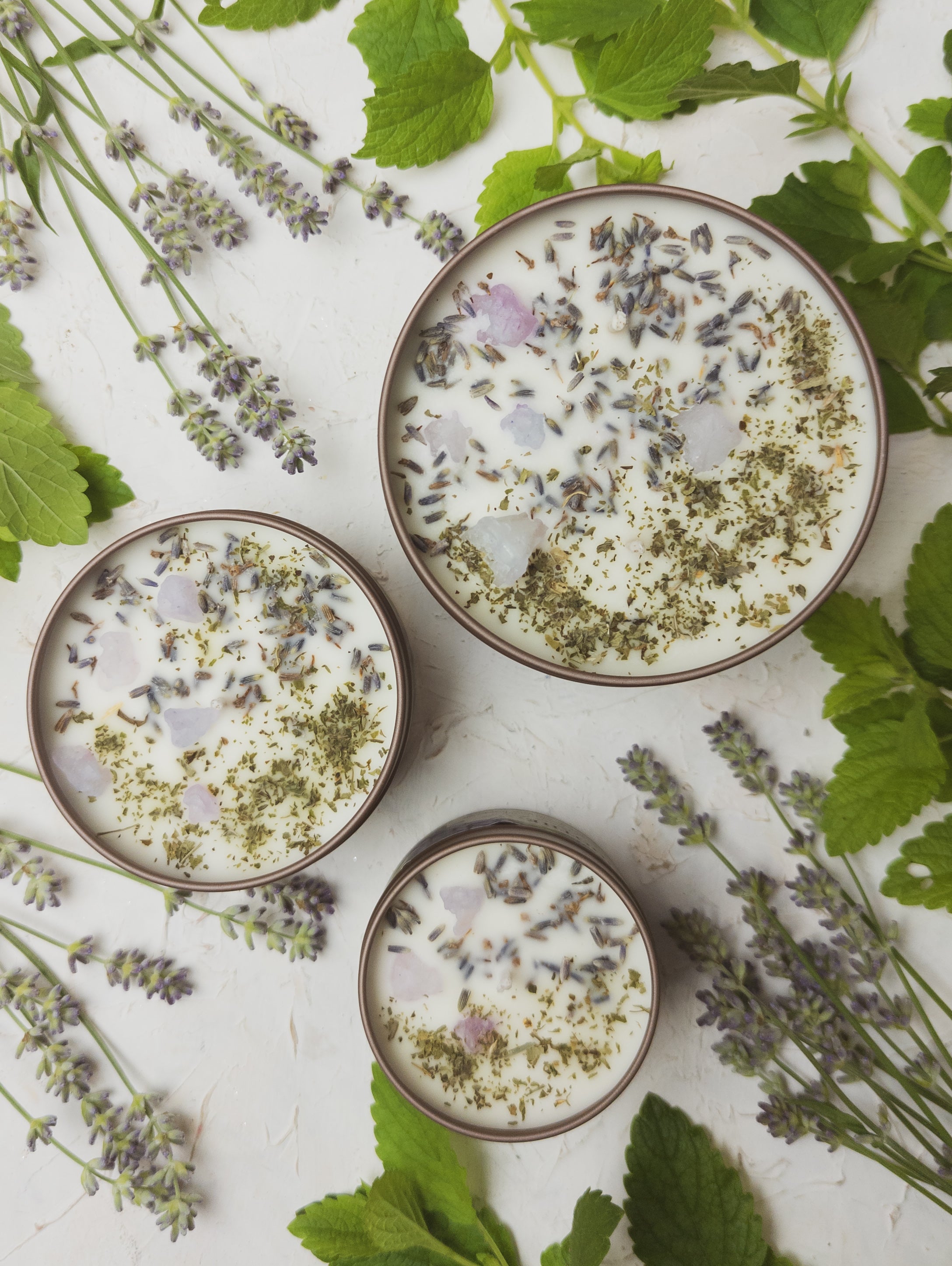 Sooothe Lavender Mint Soy Candle by Ash & Rose-image-2