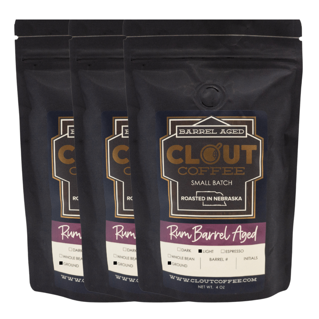 Rum Barrel Aged | Variety Sampler 4oz by Clout Coffee-image-0