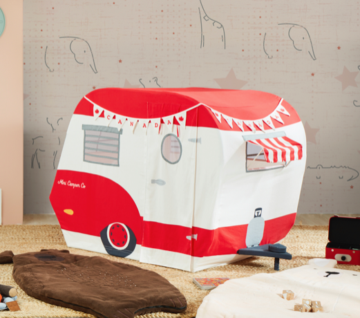 Road Trip Camper Playhome - Red by Wonder and Wise