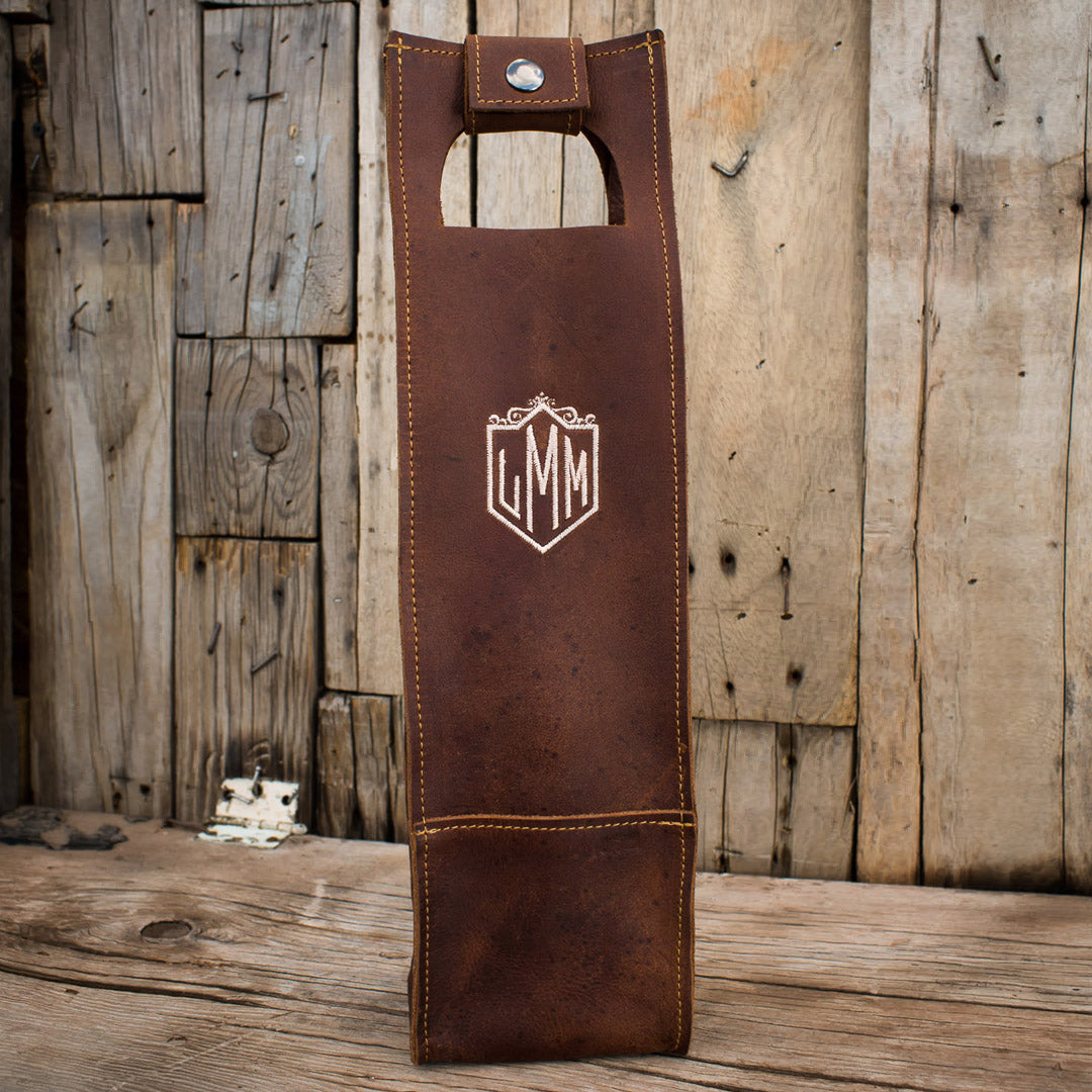 Wine Tote by Lifetime Leather Co-image-12