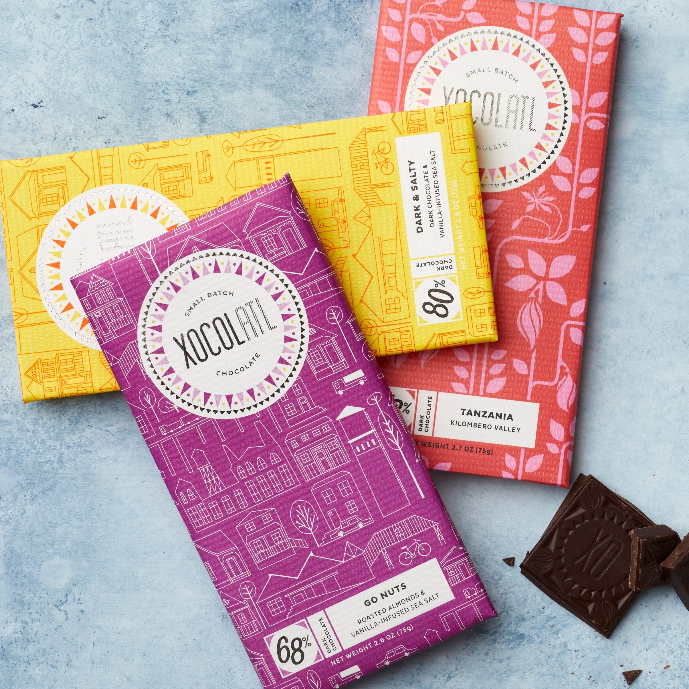 Seasonal Trio by Xocolatl Small Batch Chocolate-image-0