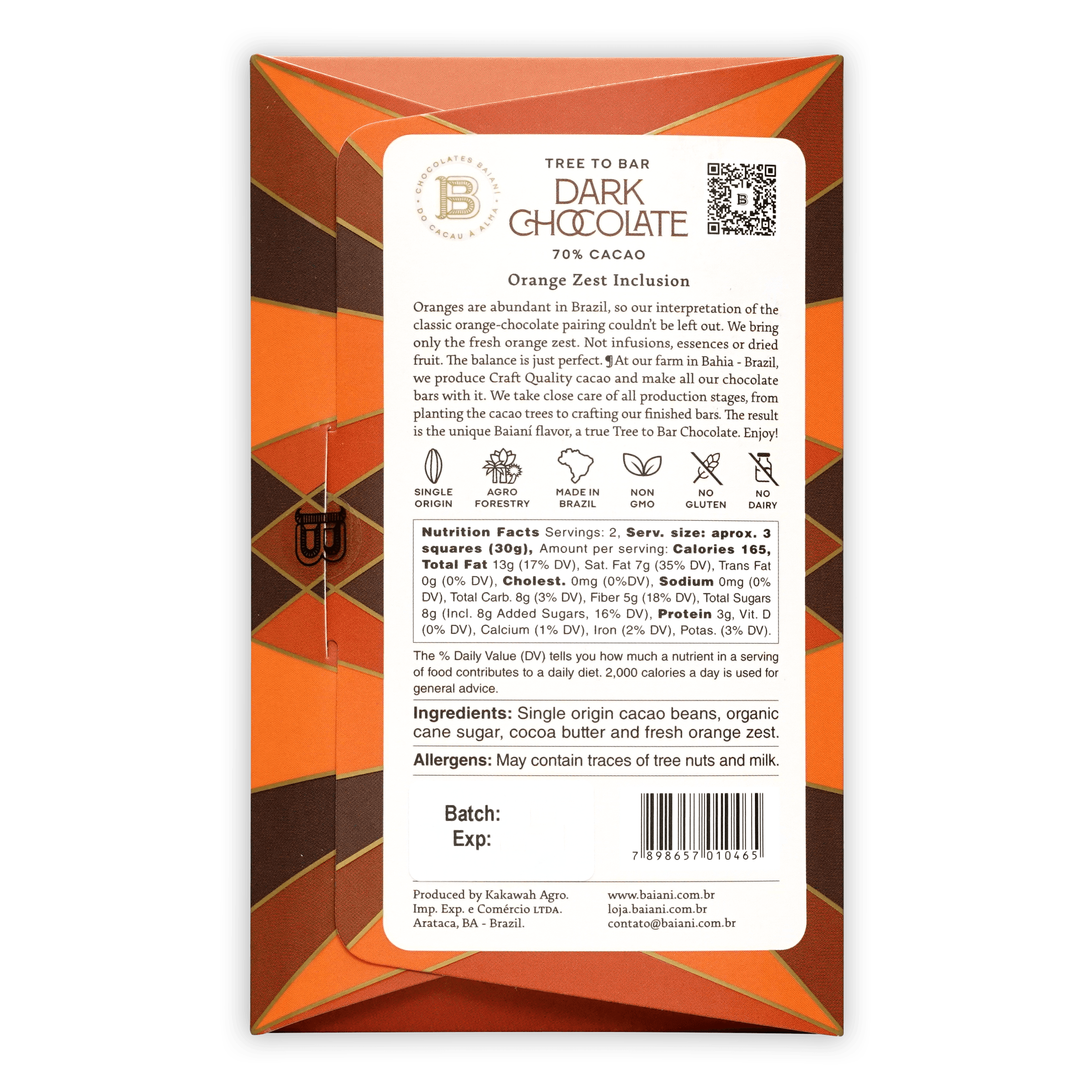 Baiani Inclusion Chocolate Bundle by Bar & Cocoa