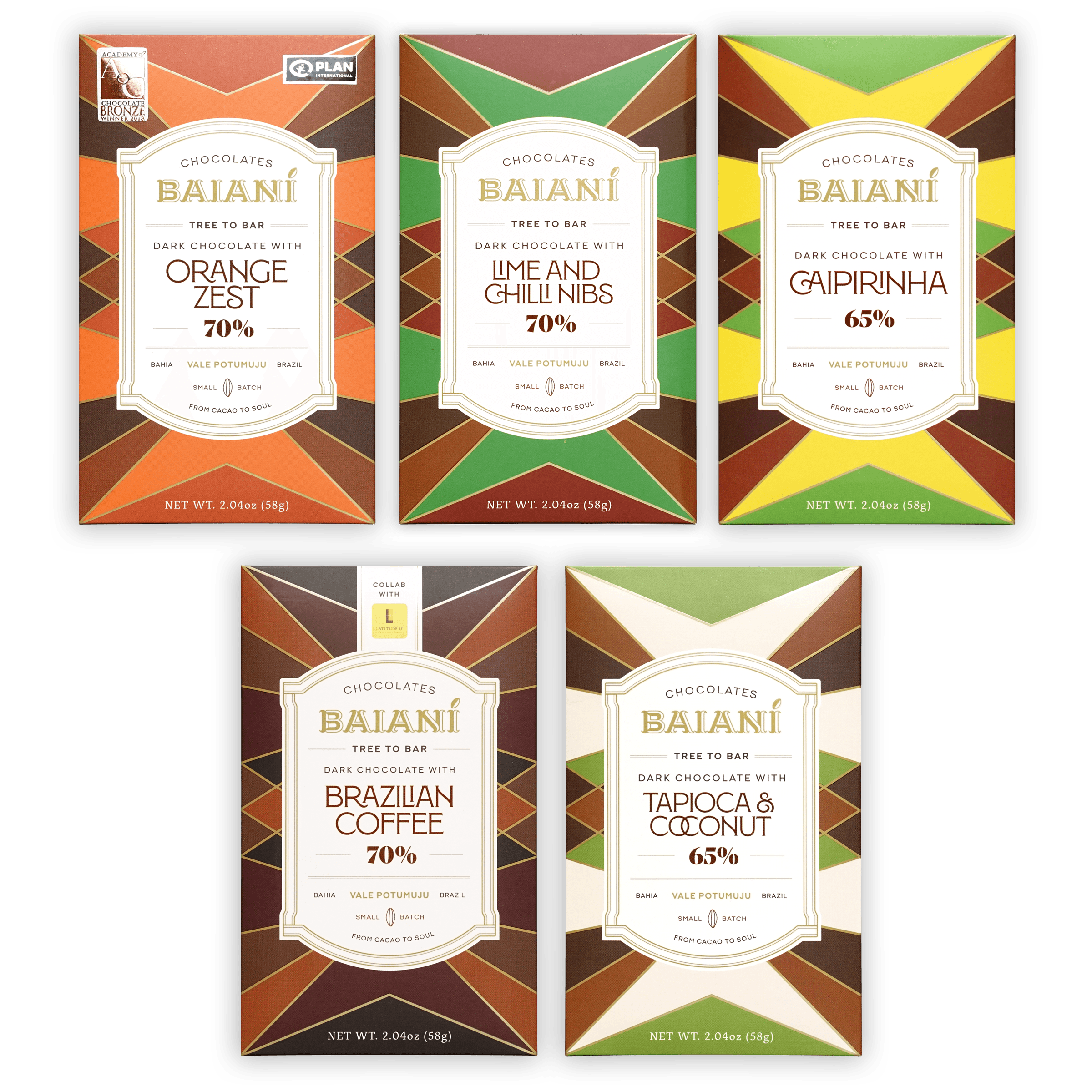 Baiani Inclusion Chocolate Bundle by Bar & Cocoa