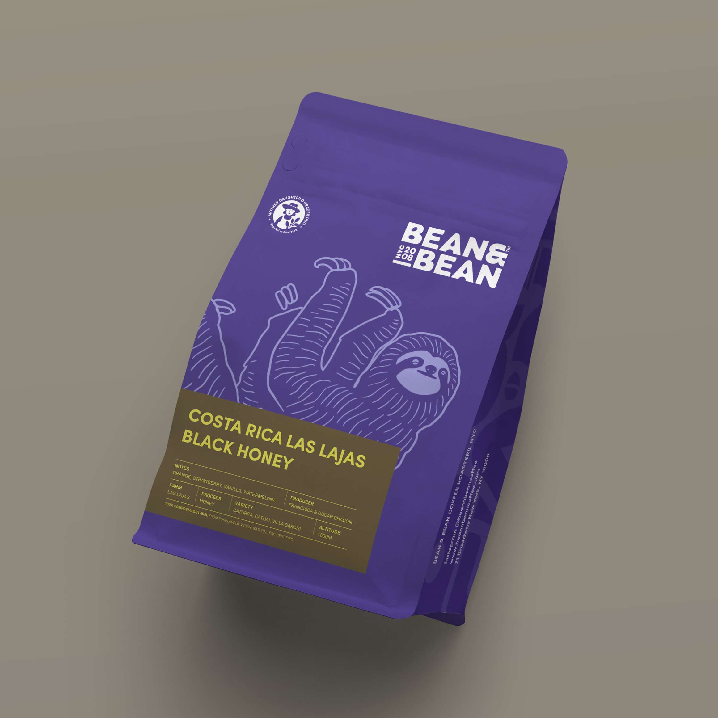 Costa Rica Las Lajas Black Honey by Bean & Bean Coffee Roasters