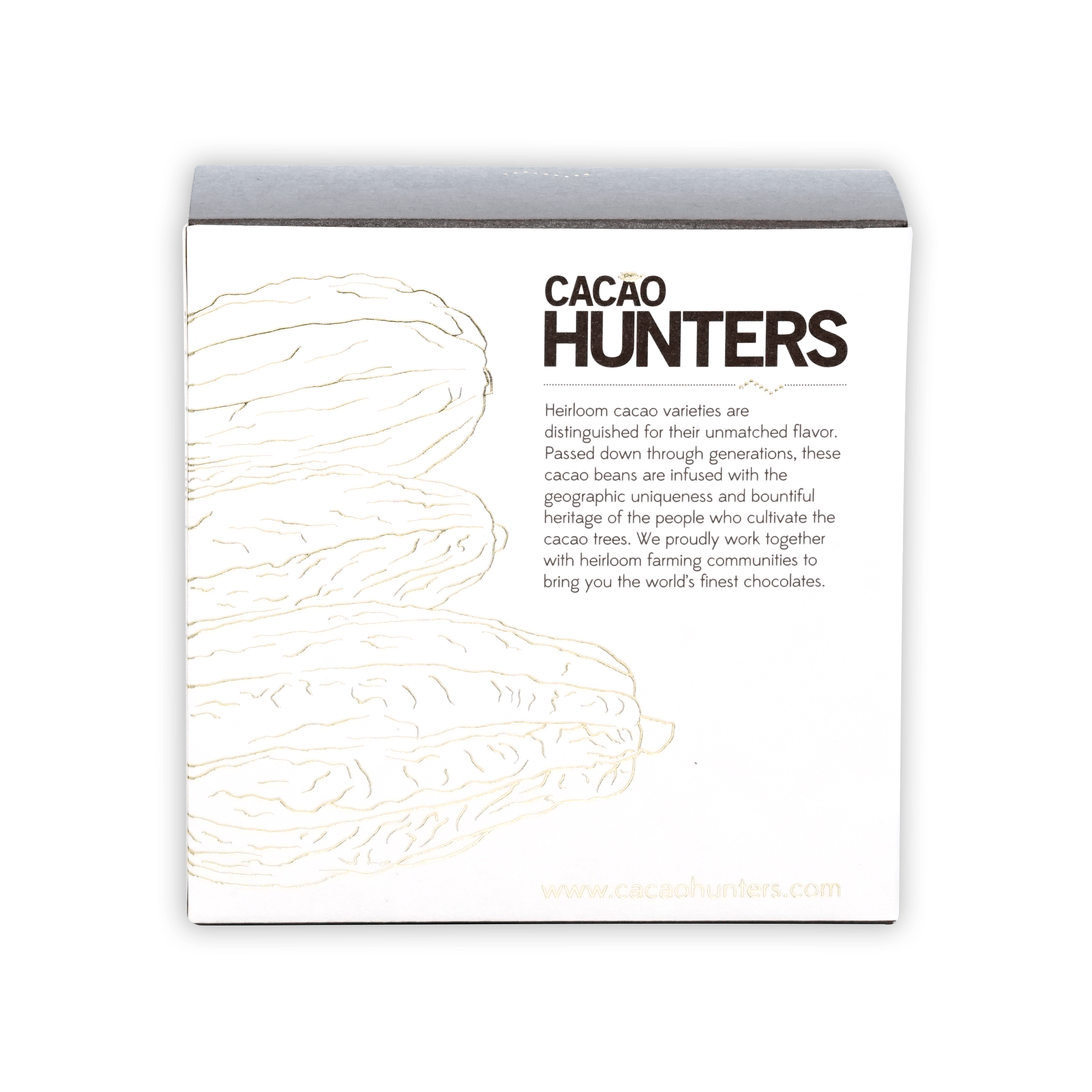 Cacao Hunters Heirloom Collection Dark Chocolate Gift by Bar & Cocoa